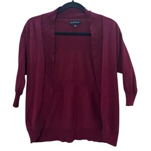 My Michelle 3/4 Sleeve Red Cardigan Sweater Women's Size XS
